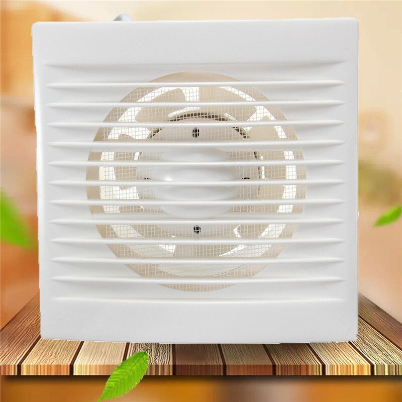12w 220v hvit hengende vegg vindu glass liten ventilator avtrekk avtrekksvifter toalett bad kjøkken vifte hull størrelse 110 x 110mm