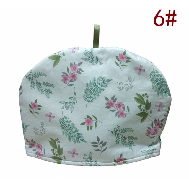 1Pc Theepot Isolatie Hoes Katoen Versierd Gedrukt Huishouden Thee Theepot Isolatie Stofkap Thee Cozies Thuis Tool Onderdelen