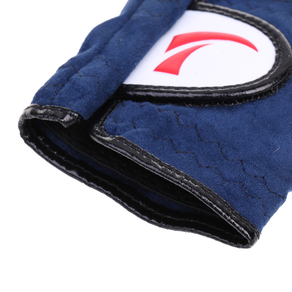 Men's Soft Breathable Sports Golf Glove Full Finger Mitten Stable Grip for Left Hand Gloves Golf Men