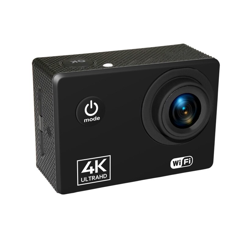 Actie Camera 4K/60FPS Wifi 24MP Ultra Hd Mini Helm Cam Met 2.0 Inch Ips Sn Wifi Waterdichte sport Camera: Default Title