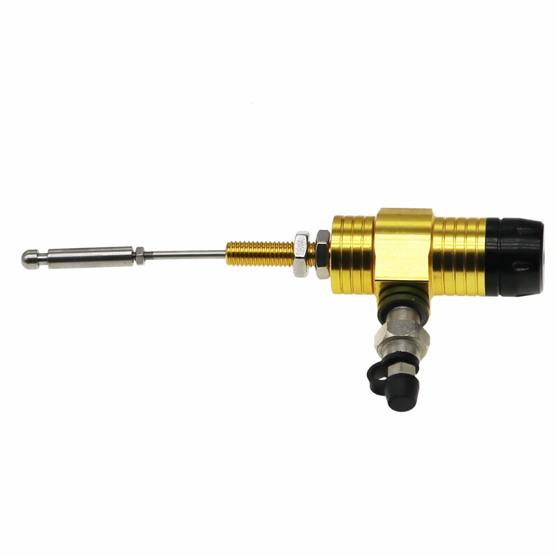 MoFlyeer Motorcycle Hydraulic Clutch Master Cylinder Rod Brake Pump Aluminum Alloy System Performance Efficient Transfer Pump: Gold