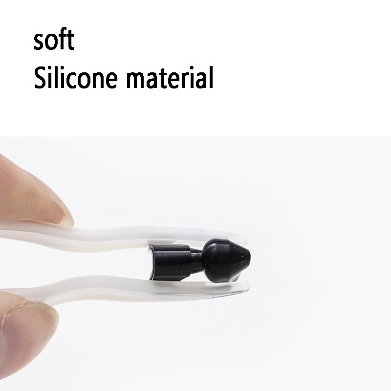 Seemfly 5 Pairs Siliconen Antislip Glazen Neus Pads Vlinder Type Anti-Inspringen Hypoallergeen Leesbril Glaswerk