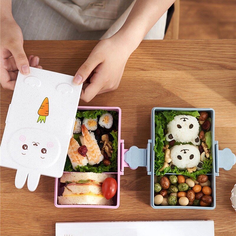 Kids Dishes Children Tableware Set Students Lunch Box Eating Dinnerware Anti Student Food Container Bowl Kindergarten