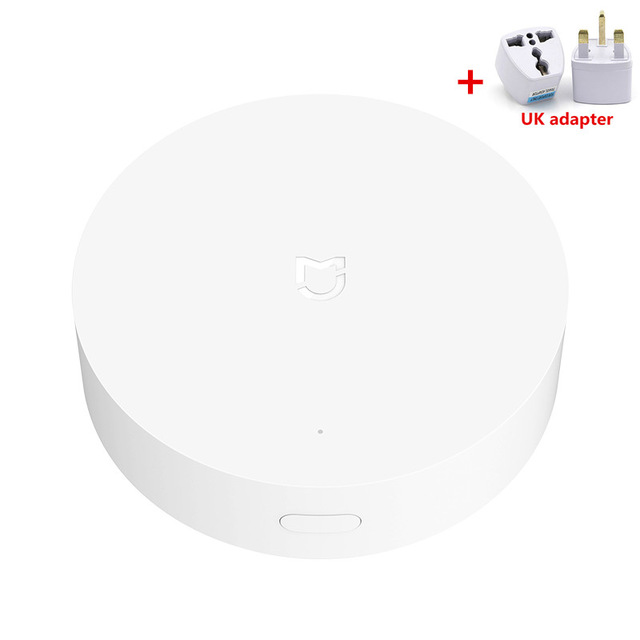 XIAOMI – Passerelle multifonctions intelligente contrôlée par télécommande, centre de commande et automatisation des dispositifs connectés en tant que hub Bluetooth Mesh: Add UK Plug