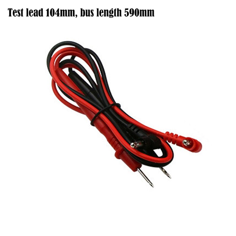 1Pcs DT700 Digitale Multimeter Tester Voltmeter Meten Stroom Weerstand Temperatuur Meter AC DC Amperemeter Test Lead Probe: test wire