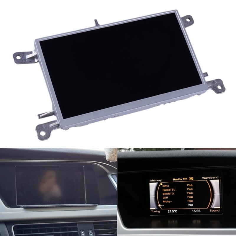 6.5 Inch LCD Screen GPS Nav Monitor MMI Multi Media Display Unit For- A4 B8 A5 Q5 8T0919603G