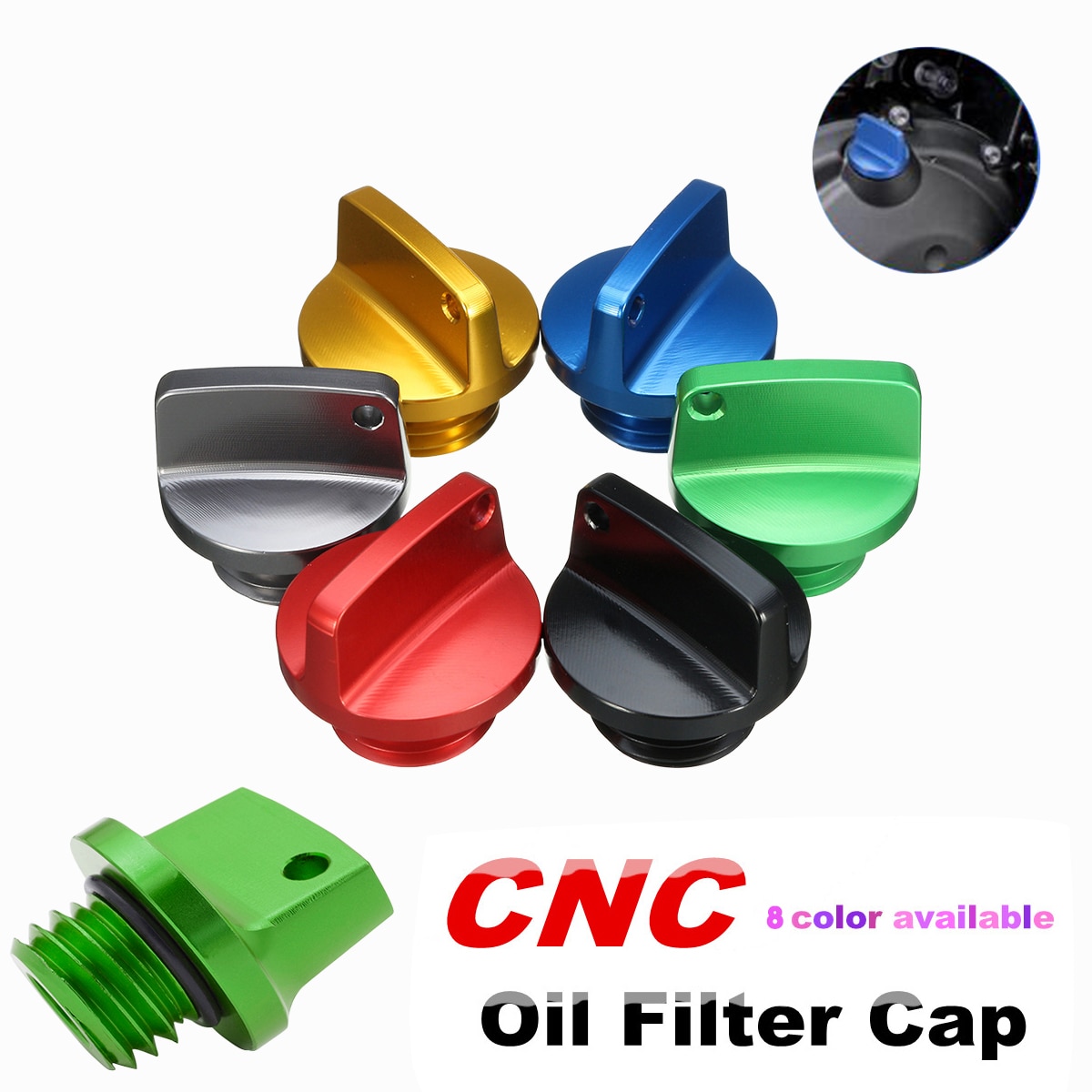 Motorolievuldop voor kawasaki  z900 z650 z800 z1000 z1000sx er6n er4f ninja 250sl vn650 carterdop olievulschroefdeksel