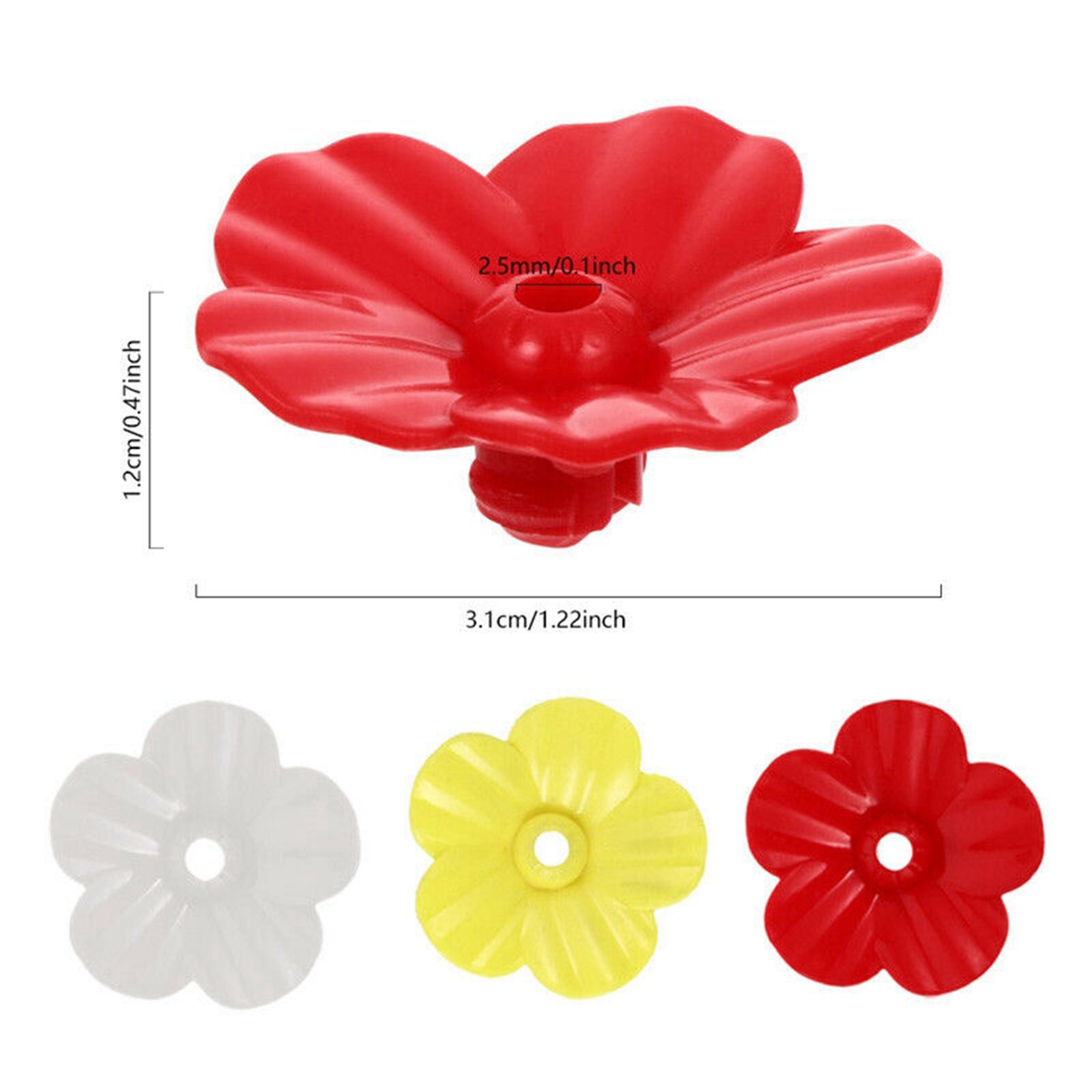 Hummingbird Feeder Replacement Flowers Feeding Ports for Feeder Use Part