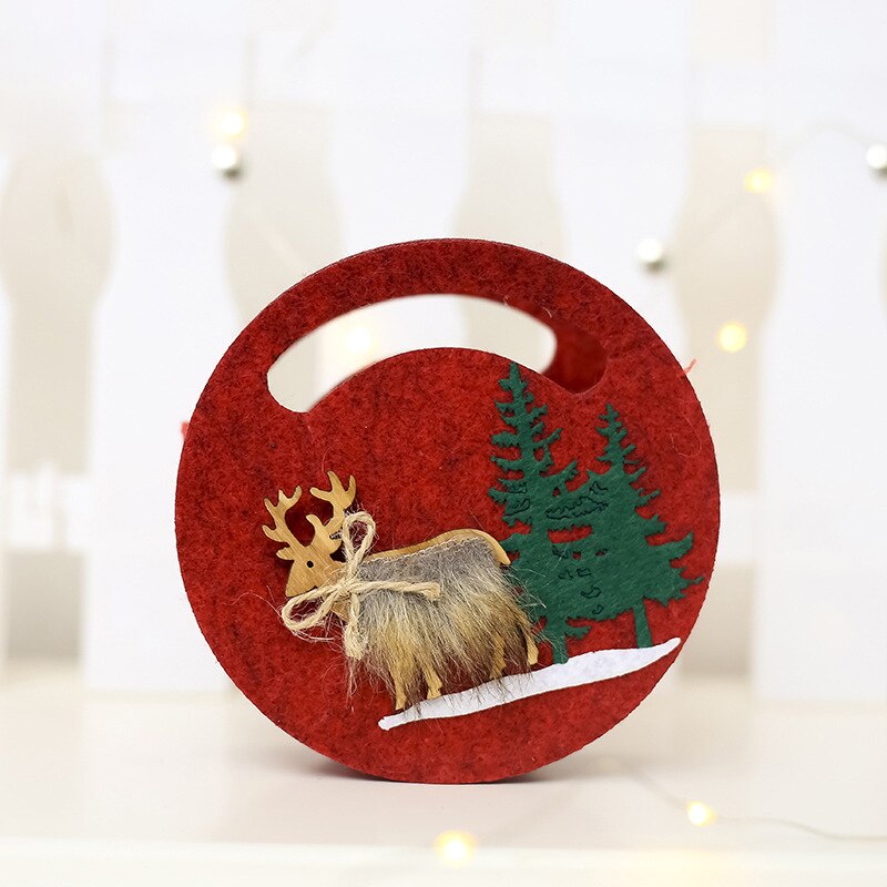 Kerst Candy Bag Voor Kinderen Kerst Decoratie Voor Thuis Kerst Geschenkdoos Elanden Kerst Snoep Decoratie Zak Jaar