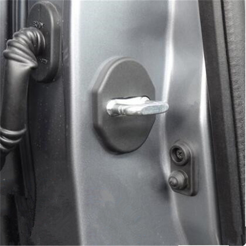 Car Accessories Door Lock Anti Rust Cover For Mitsubishi ASX Outlander Lancer Colt Evolution Pajero Eclipse Cross Grandis Zinger