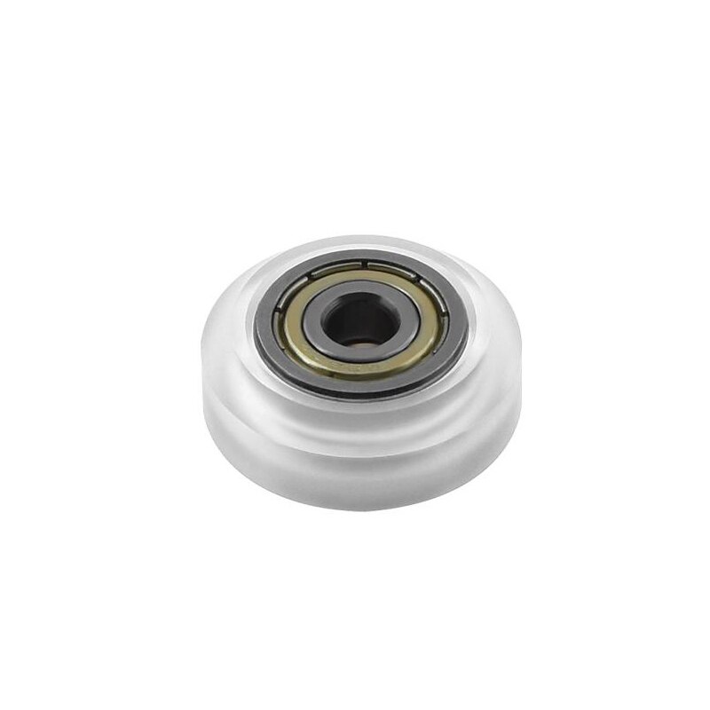 10 stk/parti cnc openbuilds hjul pom med lejer store modeller passive runde hjul mellemhjul tandhjul perlin hjul til ender 3 blåere: Stort hjul
