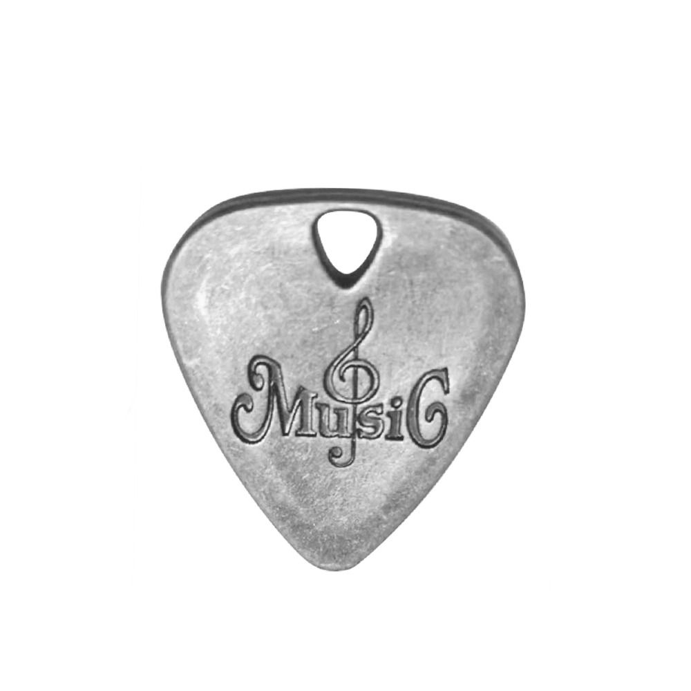 Metal guitar plekter akustisk guitar plekter zinklegering plekter plekter til elektrisk guitar musikinstrument dele tilbehør ny 2024: Hvid
