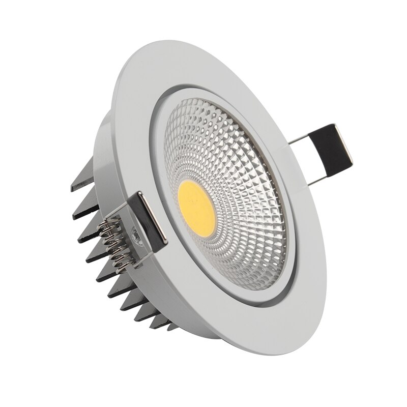 Super Bright Verzonken Led Dimbare Downlight Cob 3W 5W 7W 12W Led Spot Light Led Decoratie plafondlamp Ac 110V 220