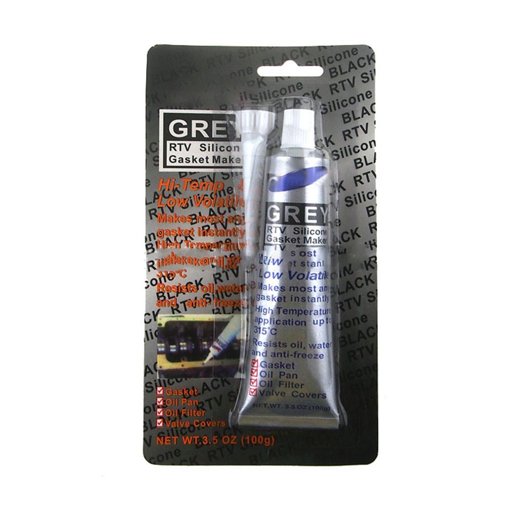 Auto Motor 100g Hittebestendige Siliconenkit Rubber Vochtbestendig Lijm Voor Auto Motor: Gray