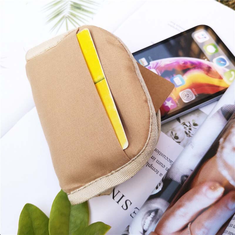 Cartoon Kurze Brieftasche Frauen Vintage Leinwand Shell Geldbörse Dame Karte Halter Kupplung Kinder Cartoon Fuchs/Eule Kleine Ändern geldbörsen