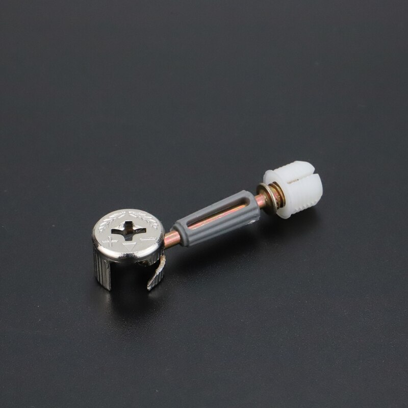 3 in 1 40mm Dowel Jig Screw Connector Kit Furniture Connecting Hardware Eccentric Wheel Nut Cam Lock Nut Woodworking Accessories