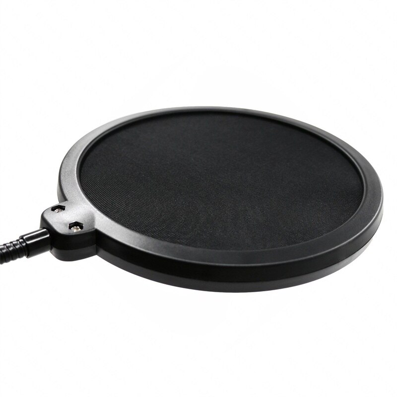 Bm 800 Mic Microfoon Pop Filter Shield Filter Masker Studio Microfoon Mic Rimpels Pop Professionele Mic Metalen Studio Pop Filter