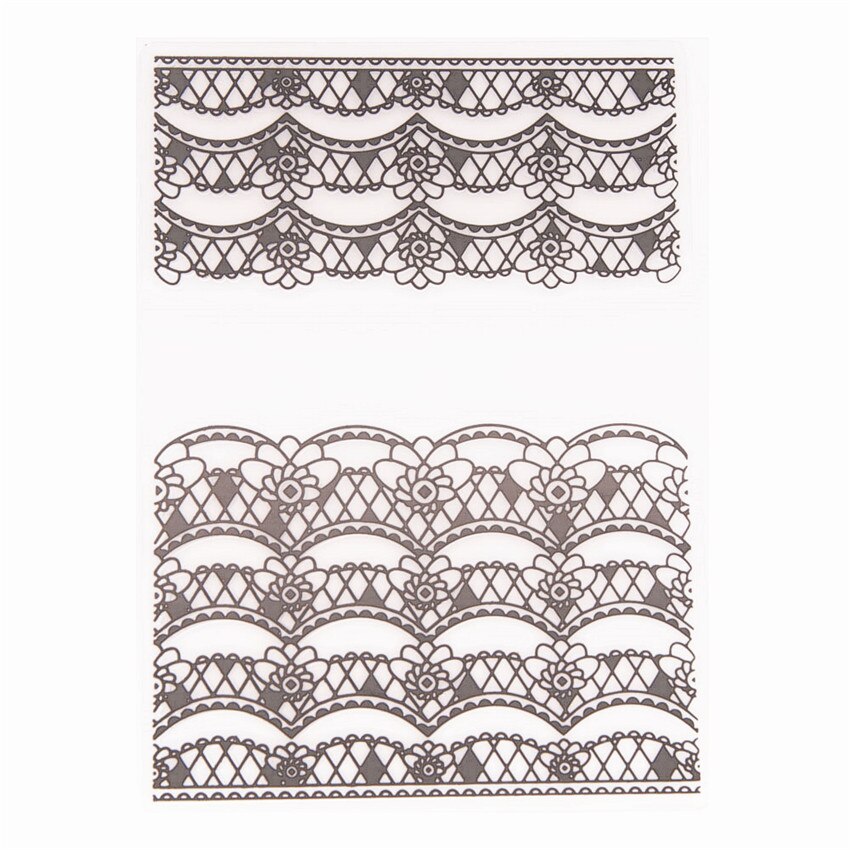 10.5*14.8CM plastic Garden fence template craft card making paper card album wedding decoration clip Embossing folders