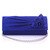 Wallike 2017 Moda Satin Evening Partido Prom Casamento Saco Da Bolsa Da Carteira das Mulheres Bolsa Da Senhora Forma Dura Rosas Cor Sólida embreagem: blue