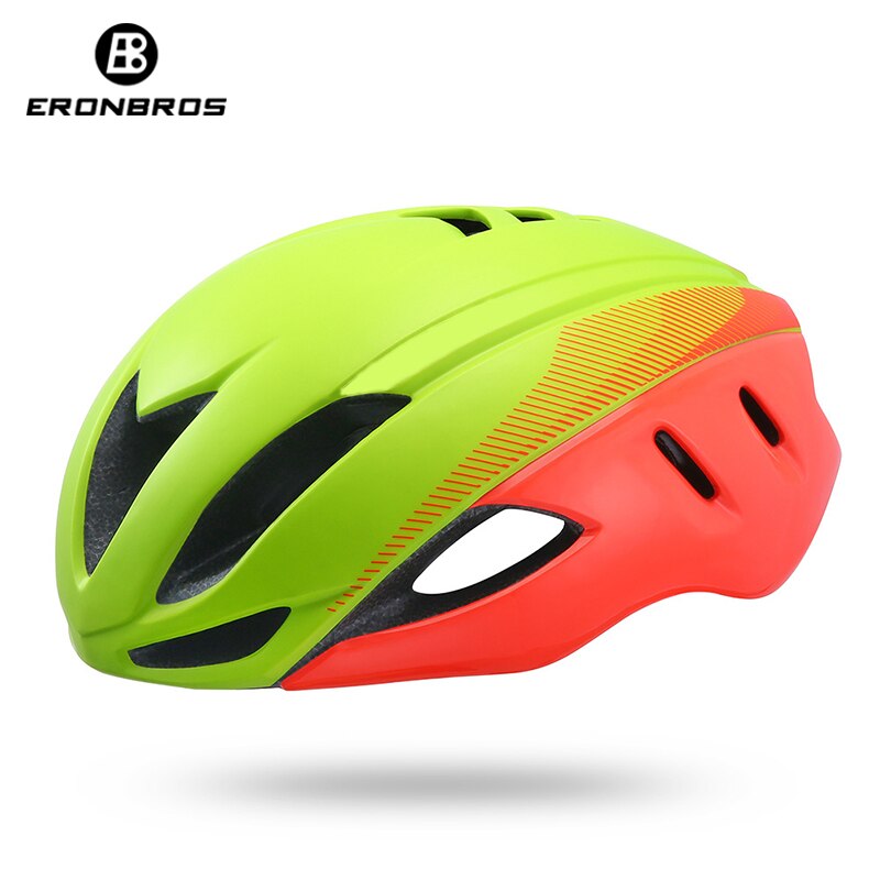 Cycling helmet for man SPEED TT Road aero cycling Helmet Head Protect Triathlon time trial bike Helmet Adult Helmet Casco Ciclis: fluorescent yellow