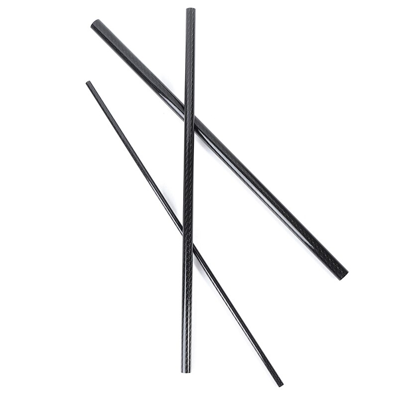 1 PCS Carbon Fiber Tube Length 500mm Outer Diameter 8/14/18mm Inner Diameter 6/12/16mm For RC Model Airplane