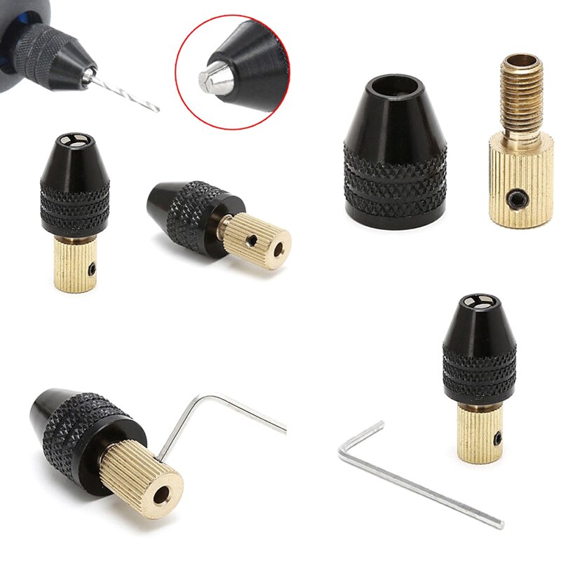 2.3/3.17mm Electric Motor Shaft Mini Fixture Small Drill Bit Chuck Fixing Device
