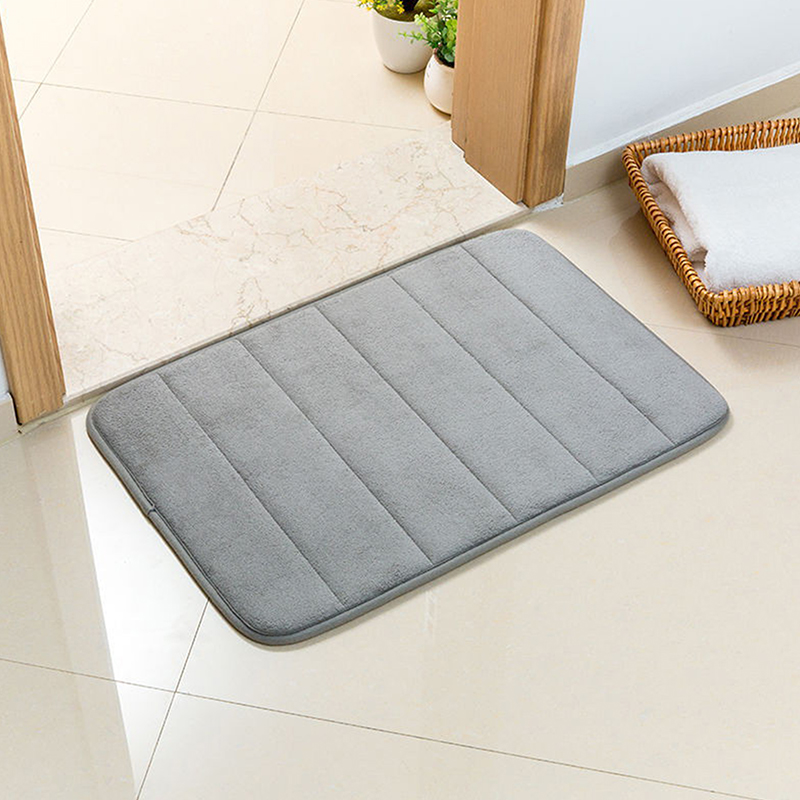 60 x 40cm badrums halkfri matta snabb vattenabsorberande matta mjuka badrumsmattor toalettgolvmatta heminredning