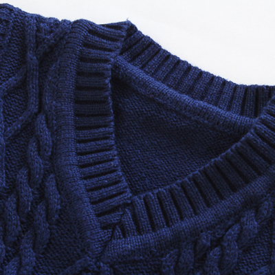 2to 6 år baby børn strikkede trøjer vest college style v-hals forår drenge tøj spædbørn børn tøj sweater vest