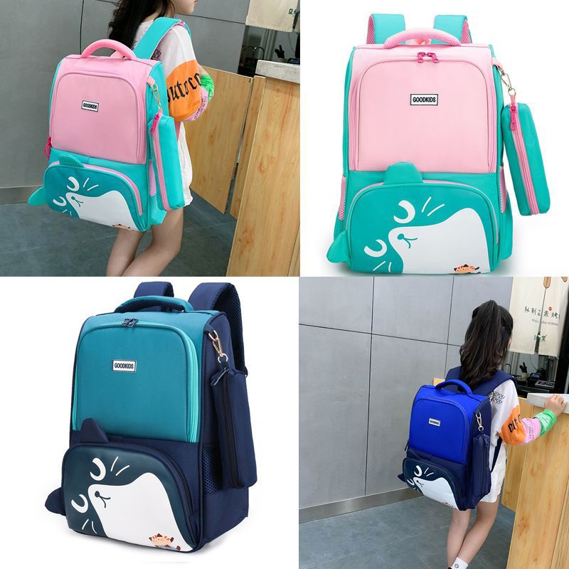 Leuke Cartoon Cat School Rugzak Voor Meisjes Primaire Schooltassen Kids Travel Rugzakken Mochila Escolar