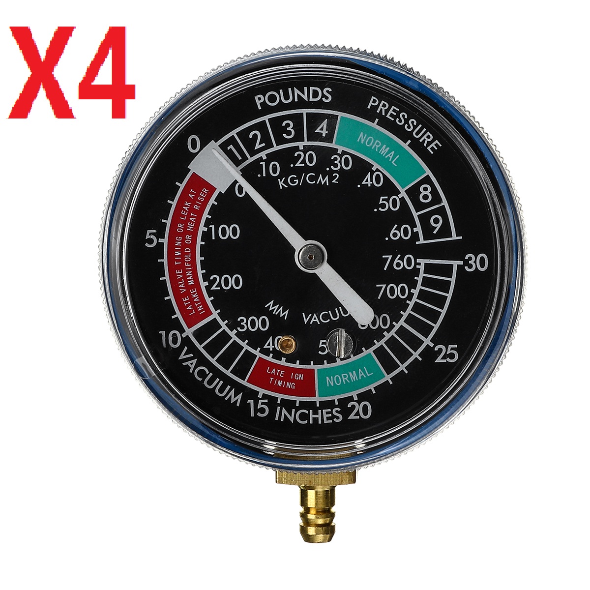 Motorcykel brændstof vakuum karburator synkronisering værktøj carb sync gauge 2/ 4 cylinder til motorcykel motorcykel carbs universal carbu: 4 stk karburatorer