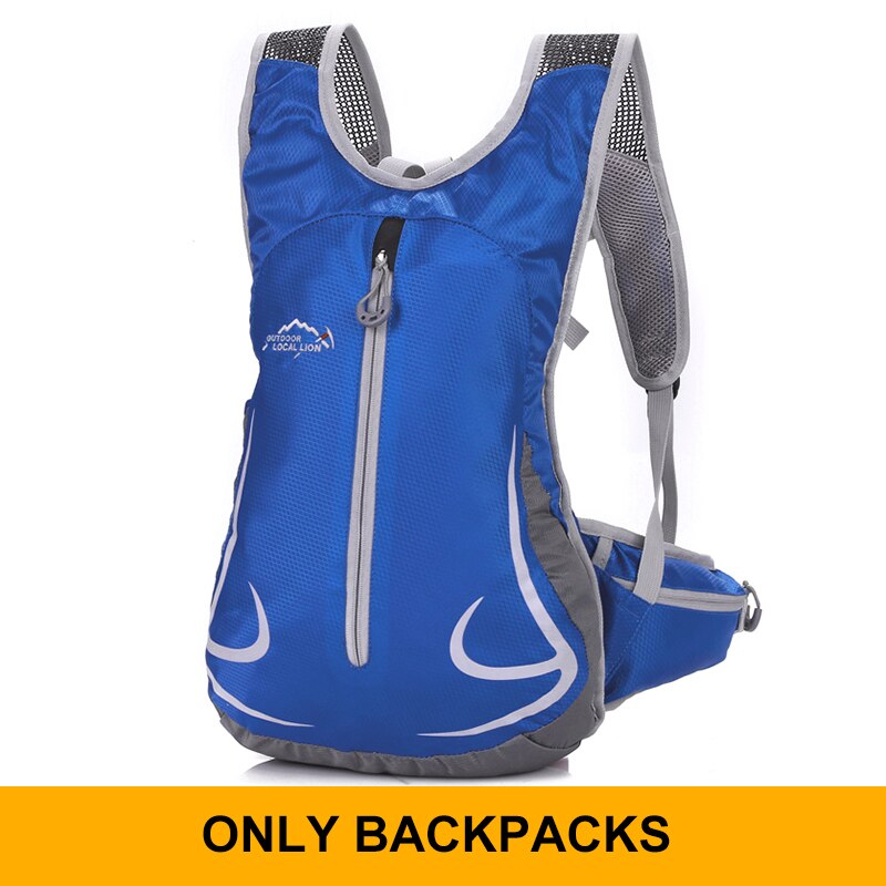 Travel backpack, ultra light ski rucksack, waterproof sports rucksack, suitable for cycling, hiking, hiking, camping, school run: blue