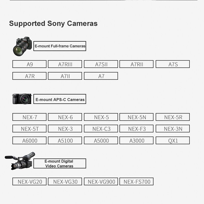 Commlite CM-NF-NEX Handmatige Focus Lens Mount Adapter Ring voor Nikon G, F, EEN, IK, S, D Lens te gebruiken voor Sony NEX E Mount Camera &#39;S