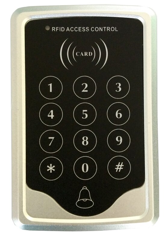 Access Control System DIY Kit + RFID ID keypad standalone controller + Power Supply +exit button + lock for various doors