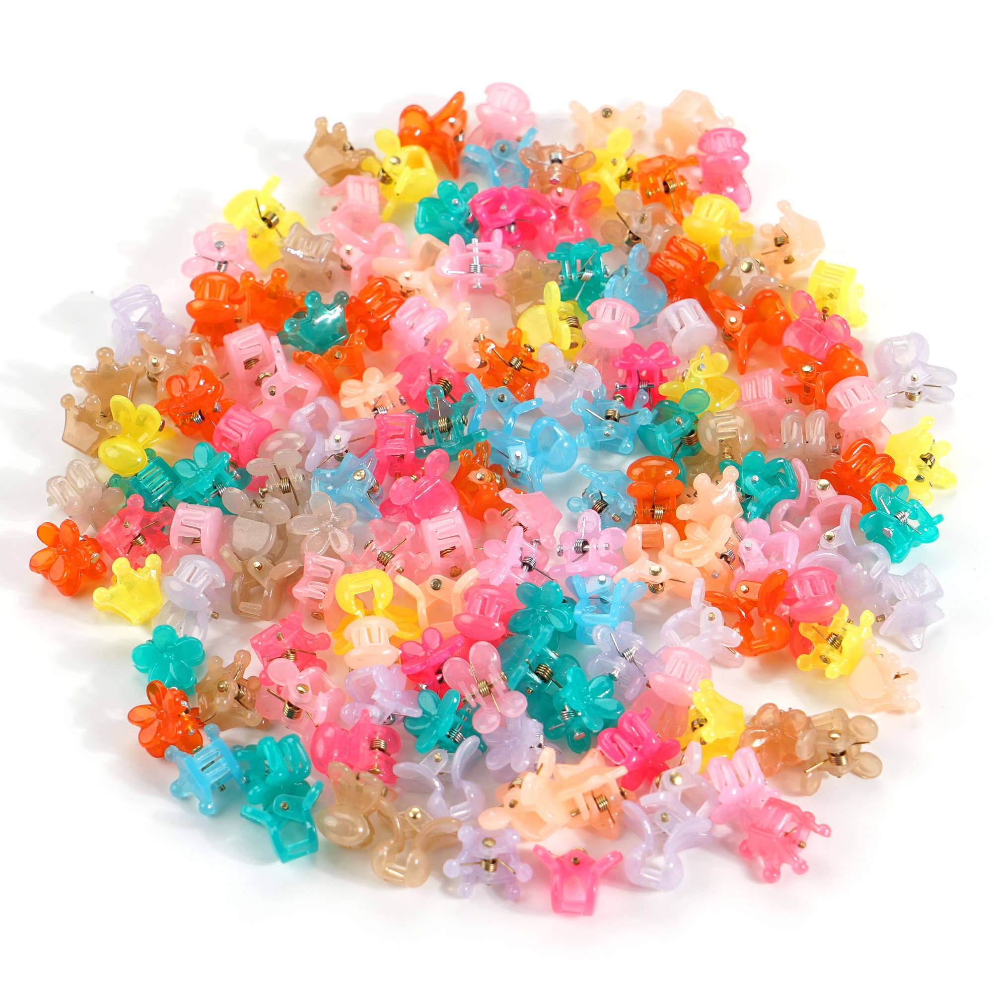 12Pcs Small Claw Hair Clips For Thin/Medium Thick Hair - Mini Matte Hair Jaw Clips For Women/Girls - 4 Style Nonslip Clip | Buy Now With Express International Delivery