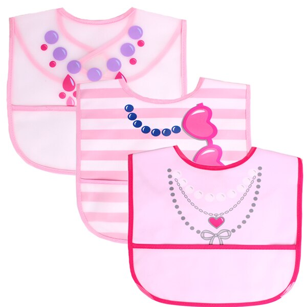 3PCS/LOT 0-6Months Baby Bibs Babador Infant Baby Accessories Roupas de bebe Baby Boy Girl Bib Cotton Cartoon: Baby Bib3011