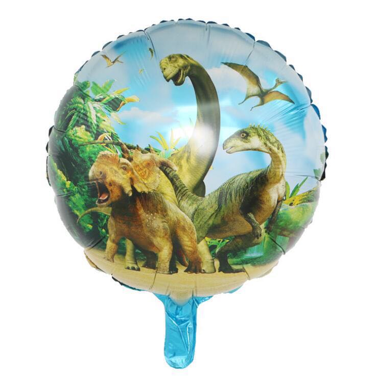 1pc Large 4D Walking Dinosaur Foil Balloons Boys Animal Balloons Children Dinosaur Birthday Party Jurassic World Decor Balloon: 9
