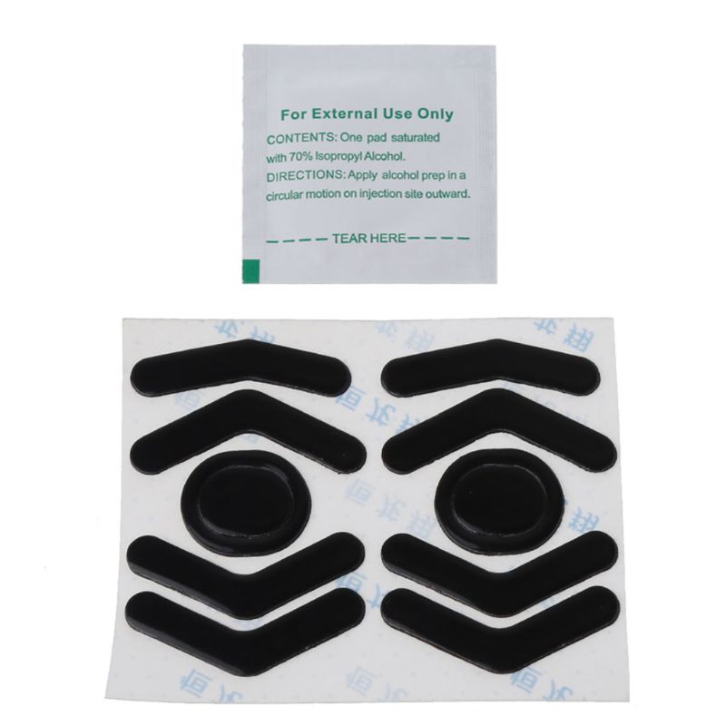 2 sets 0.6mm muismatten, muismatten en stickers voor logitech  g604- muizen
