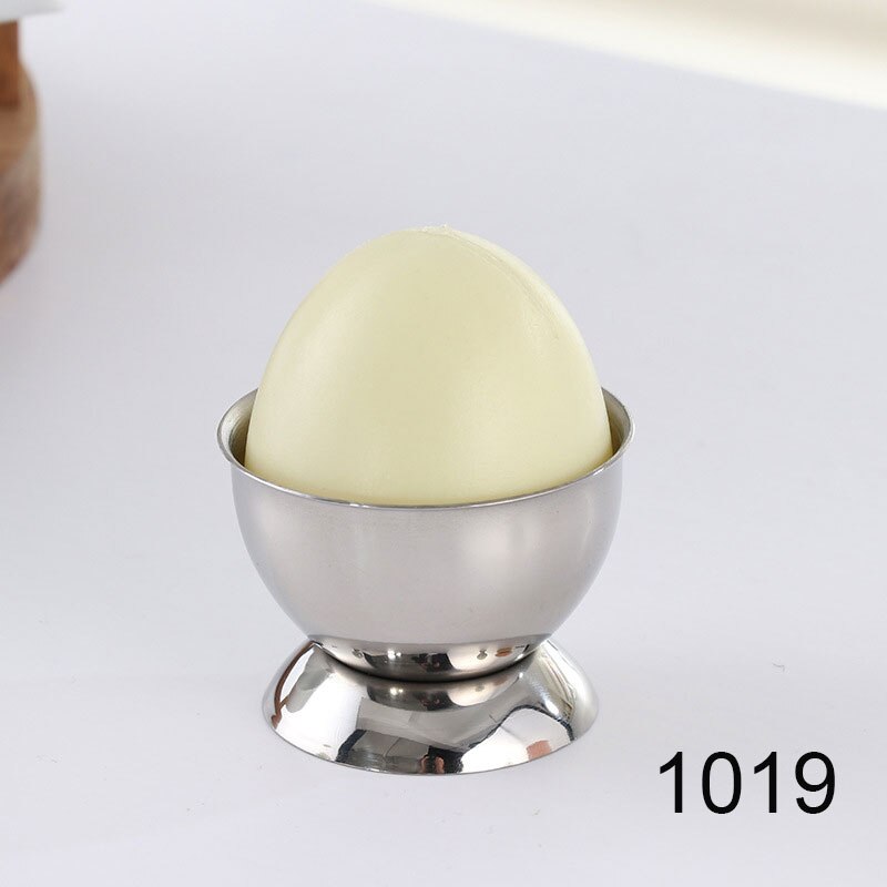 Copa de huevo de bandeja de huevos de acero inoxidable suave tazas para huevos hervidos soporte lavavajillas SP99