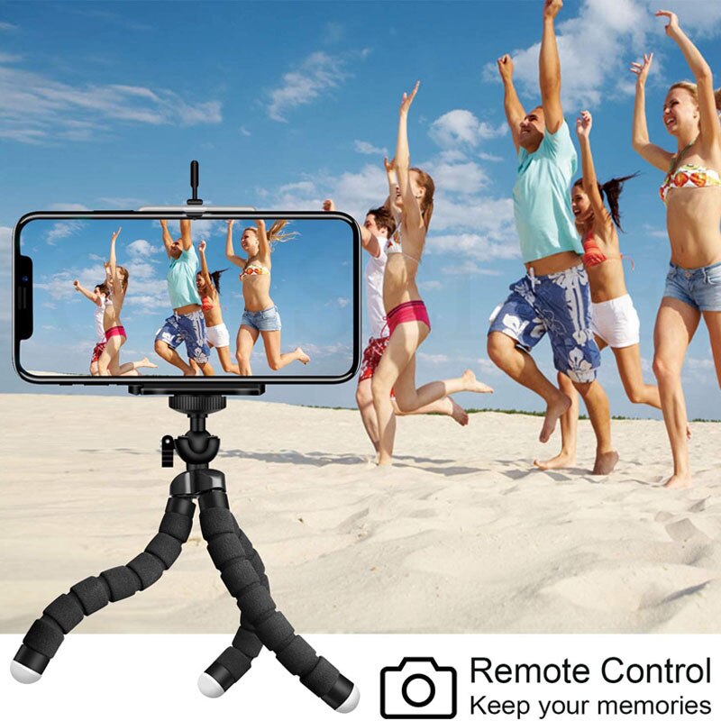 Soporte de trípode para teléfono móvil, palo de Selfie para cámara de teléfono móvil, monopié, montaje de cámara, soporte de Control remoto para iPhone 13 12 11