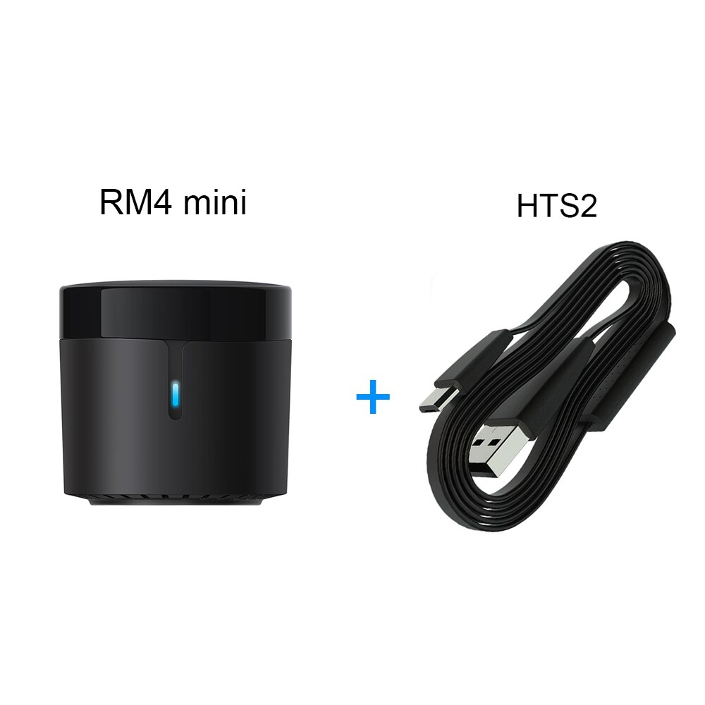 Broadlink HTS2 USB Port Tempetature Humidity Sensor Detector Work With RM4 mini RM4 Pro Smart Remote For Smart Home with Aleax: RM4 mini HTS2