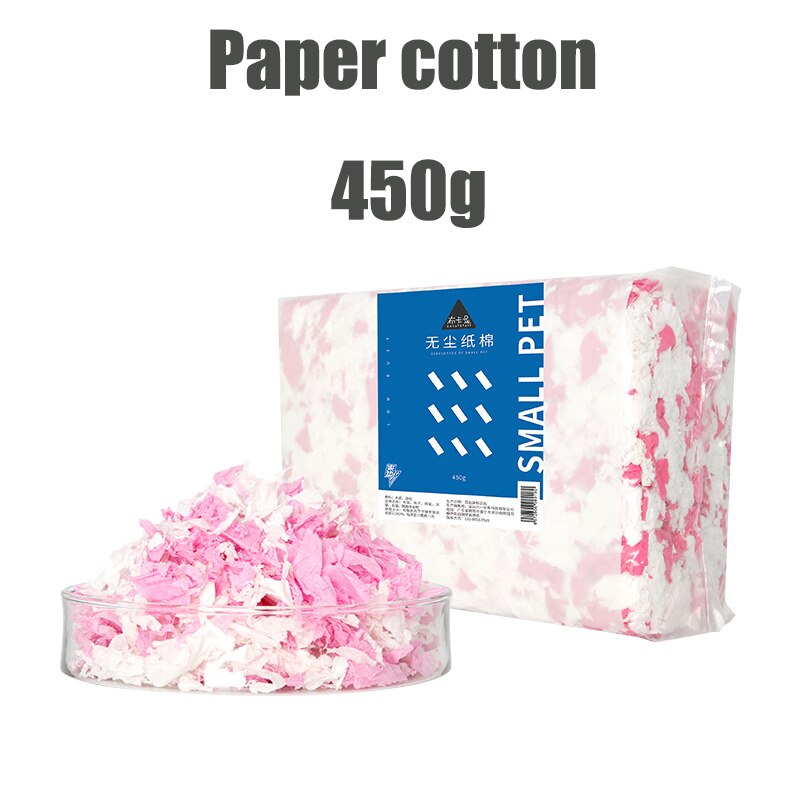 Hamster Sawdust Bedding Deodorizing and Deodorizing Sawdust Rabbit Golden Silk Bear Dust-free Paper Cotton: Paper cotton 3