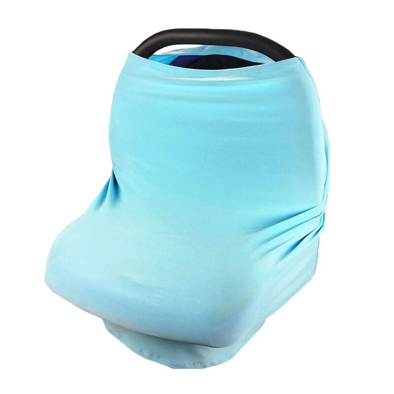 Housse de protection d'allaitement pour bébé, écharpe imprimée, multifonction, siège de voiture, poussette, écharpe d'allaitement: 25
