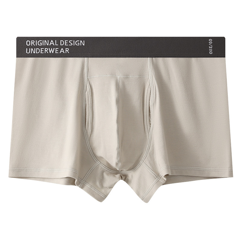 Miesten alusvaatteet isot bokserit keskikorkealla vyötäröllä modaalipuuvillaiset alushousut hengittävät 3d pussin alushousut miesten runko cueca calzoncillos: 4xl / Sininen