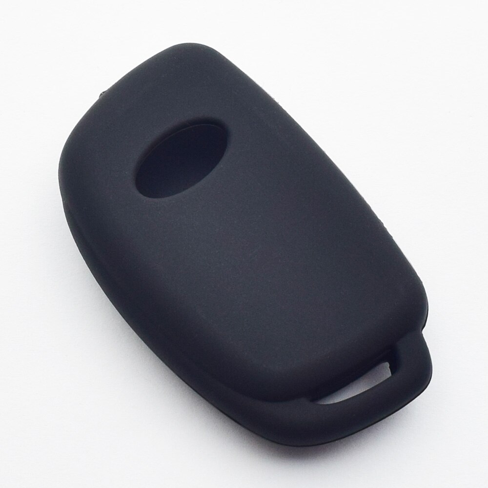 Funda de silicona para la llave del coche, llavero plegable de 3 botones, Control remoto, Protector de piel para Hyundai Santa Fe Sonata Tucson IX35