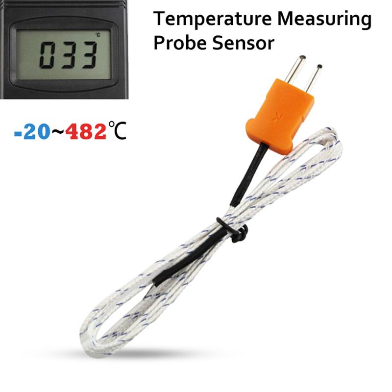 Pt01 termoelement k type temperatur målesonde sensor trykføler cylinder lækage tester
