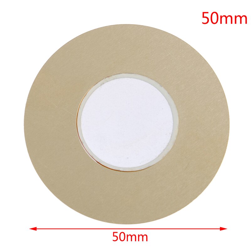 10Pcs 12/15/18/20/27/35/41/50Mm Piezo Elements sirene Sensor Pad Ronde Trigger Drum Disc Koper: 50mm