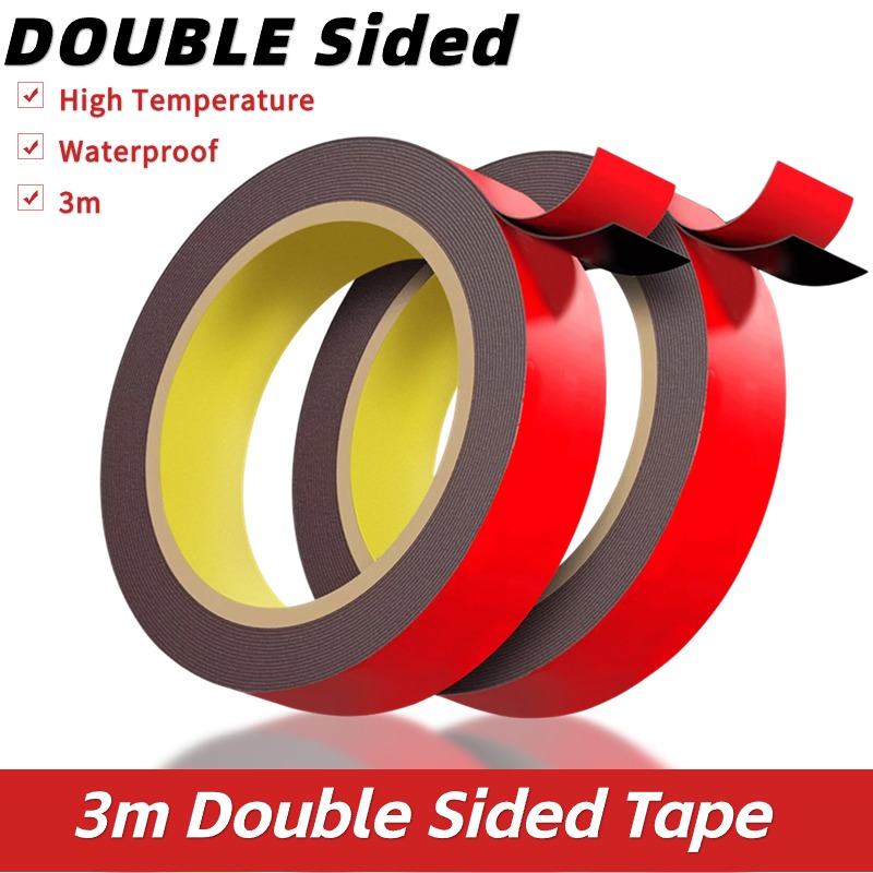 Waterdichte Sterke Permanente Dubbelzijdige Tape 3M Lange Acrylschuimlijm Voor Auto Thuis Indoor Outdoor Decor Hoge Temperatuur