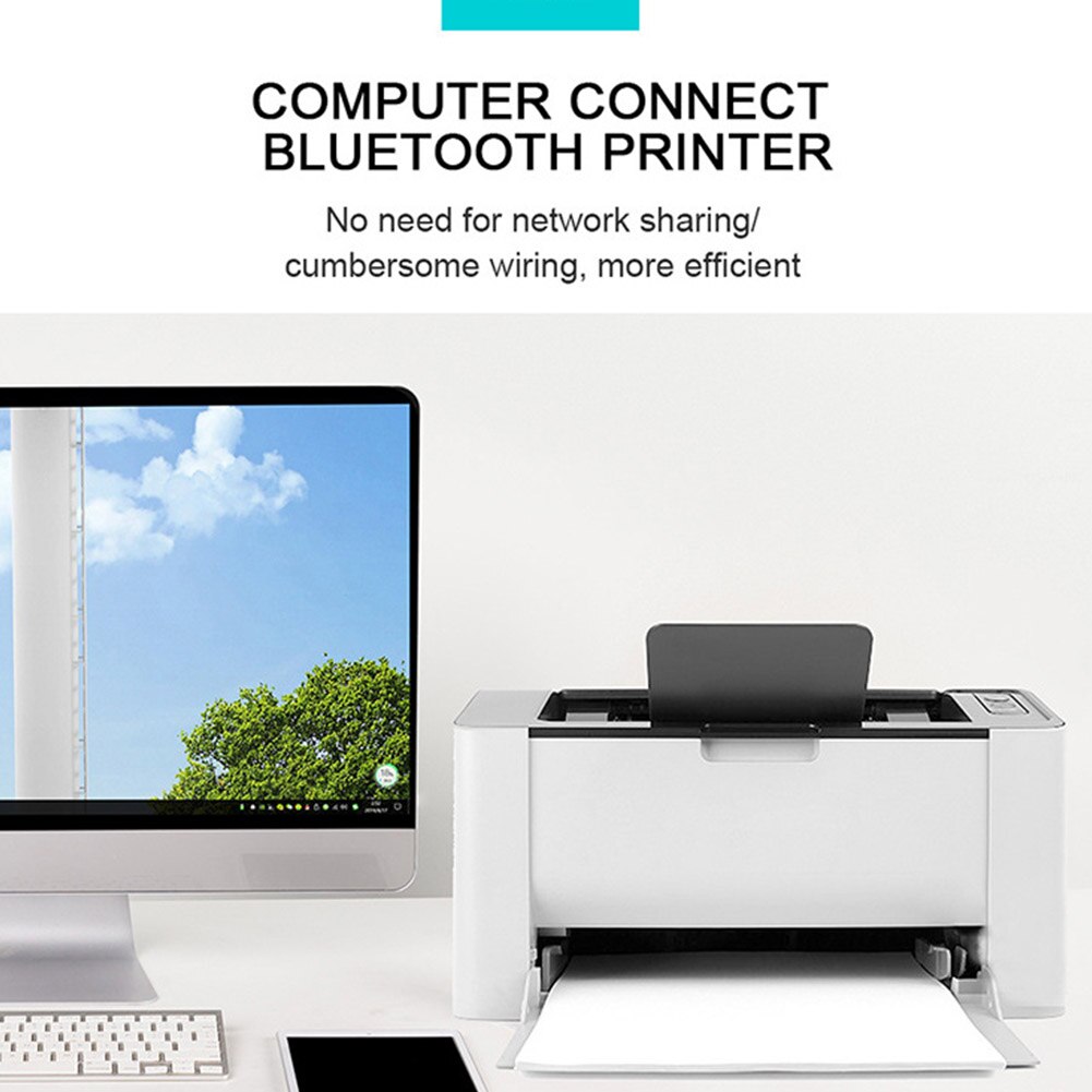 Adaptateur USB V5.0 pour ordinateur de bureau ou de maison, dongle sans fil, récepteur, transmetteur, Plug And Play, multifonction, pour PC portable