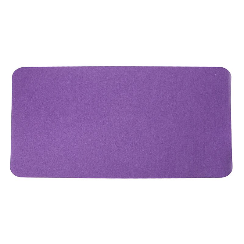 1PC Large Felt Cloth Mouse Pad Non-slip Mouse Pad Mouse Mat for Office desk pad: Purple 