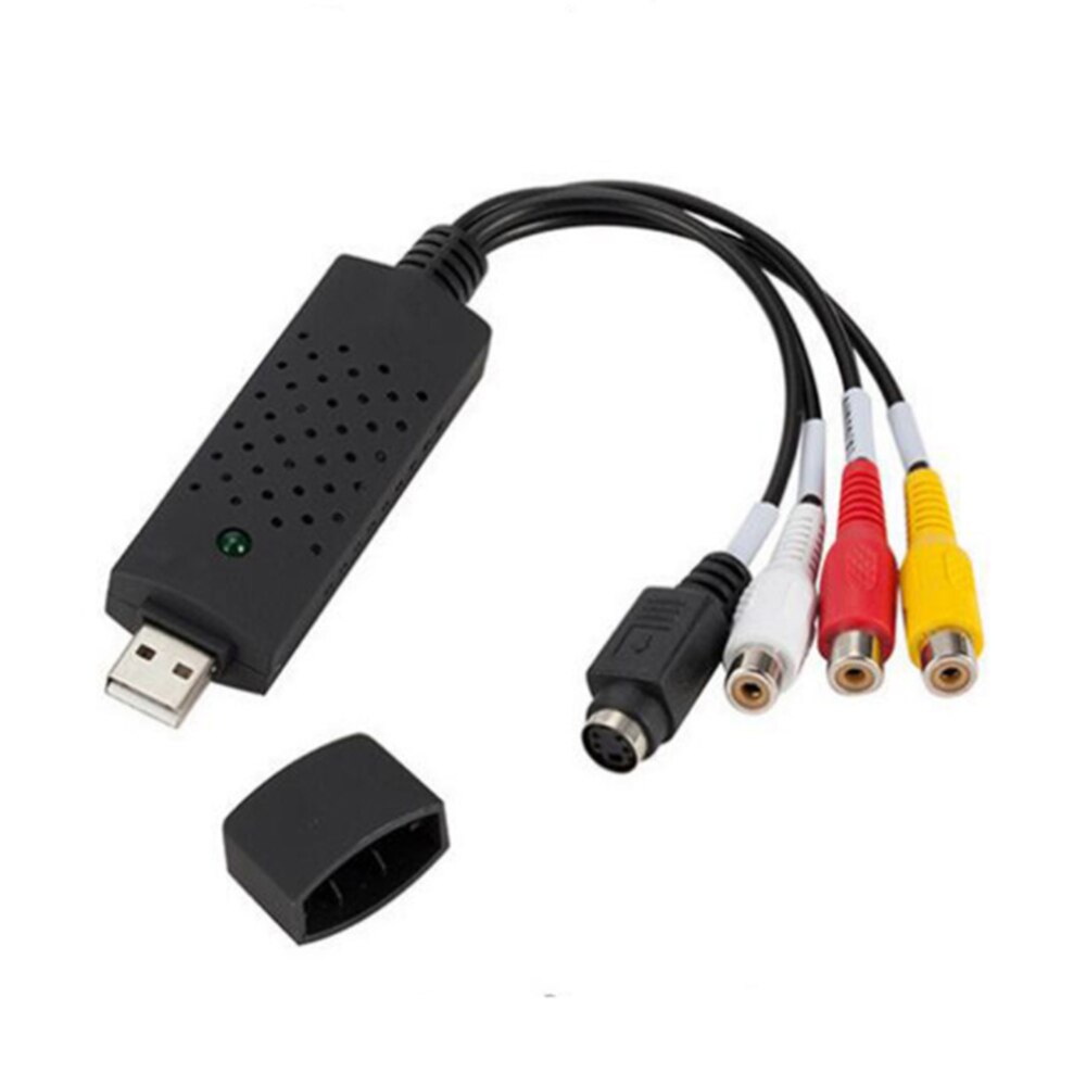 Portable USB 2.0 to RCA Cable Adapter Converter Audio Video Capture Card Adapter PC CableS For TV DVD VHS Capture Device